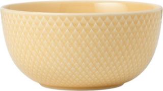 Lyngby Porcelæn Rhombe Color Skål Ø13 cm Sand Porcelæn Sand Str H:6,5 ...