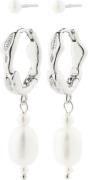 Pilgrim Constance Earrings 2in-1 set Silver-plated one size - Ørestikk...