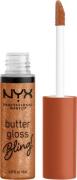 NYX PROFESSIONAL MAKEUP Butter Gloss Bling - Lipgloss hos Magasin