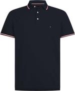 Tommy Hilfiger Core Tommy Tipped Slim Polo Mand Desert Sky Kortærmede ...