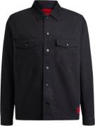 HUGO Hugo Men Leisure Shirts Mand Sort Overshirts Str L - hos Magasin