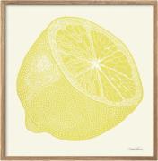 Poster & Frame Monika Petersen Art Prints Open Lemon Flerfarvet Str 50...