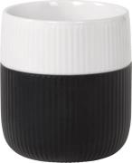 Royal Copenhagen Fluted Contrast Mug 35cl Jet Hvid - Kopper Uden Hank ...