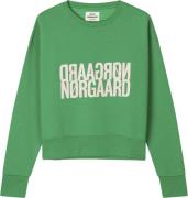 Mads Nørgaard - Copenhagen Organic Sweat Tilvina Sweatshirt Kvinde Grø...