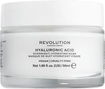 Revolution Revolution Skincare Hyaluronic Acid Overnight Hydrating Fac...