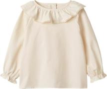 Wheat Bluse Nicoline Str 3 år / 98 cm - Hvid Bluser Bomuld hos Magasin