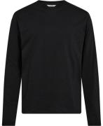 Holzweiler M. Regular Long Sleeve Mand Black Langærmede T-shirts Str X...