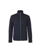 Mads Nørgaard - Copenhagen Wool Klemens Zip Knit Mand Blå Cardigans St...