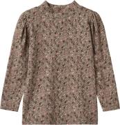 Fliink Kelly LS Puff Blouse Str 6Y/116 - Rose Amazone Carafe Aop. Blus...