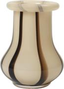 ferm LIVING Riban Vase H15 - Cream Cream Str ACCESSORIES - Vaser hos M...