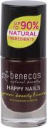 Benecos Nail Polish, 5ml, Vamp 5 ml - Almindelig Neglelak hos Magasin