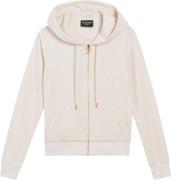 Juicy Couture Robertson Gold Kvinde Oatmeal Marl Hættetrøjer Str L - V...