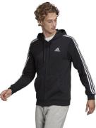 adidas Essentials French Terry 3ipes Full-zip Hættetrøje M - Hættetrøj...