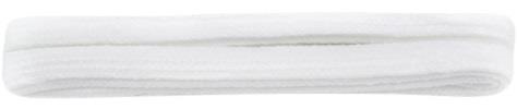 Nøgle & Hælebar Flat Sport Lace Mand White Skopleje Str 100 cm - Bomul...