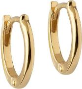 ENAMEL Copenhagen Hoops, Classic 8 mm 8 mm - Creoler hos Magasin