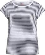 Mads Nørgaard - Copenhagen Organic Favorite Stripe Teasy Kvinde White/...