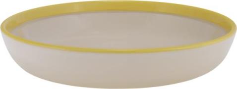 Iittala Play Skål/tallerken 22cm Beigegul Beige Str 22 cm - Serverings...