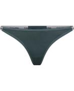 Calvin Klein Dipped String Thong Mand Blue Performance Bukser Str S - ...