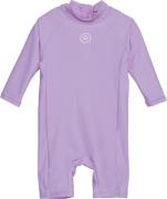 Color Kids Suit L/S Str 92 - Lavender Mist Uv Tøj & Hatte hos Magasin