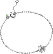 ENAMEL Copenhagen Bracelet, Organic Clover 15,5 + 2 cm - Kædearmbånd M...