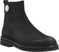 Cashott Casbetty Zip Boot Nubuck Kvinde Black Ankelstøvler Str 40 - ho...