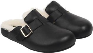 Lovelies Nesso Skin Mules With Adjustable Bucket Kvinde Black Slip-ins...