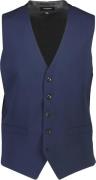 Lindbergh Superflex Waistcoat Mand Blå Veste Str 46 - hos Magasin