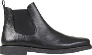 ANGULUS Chelsea Støvle med Elastik Mand Sort Chelsea Boots Str 41 - ho...