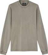 Mads Nørgaard - Copenhagen Cotton Jersey Dye Frode Tee LS Mand Brun La...