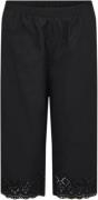 Wasabiconcept Wafay 2 Kvinde 9999 Black Capri Bukser Str 42/44 - Bomul...