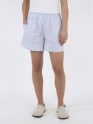 Neo Noir Shady Stripe Shorts Kvinde Light Blue Casual Shorts Str 38 - ...