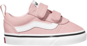 Vans Ward Velcro Sneakers Pink Sneakers Str 25.5 - Læder hos Magasin