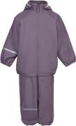 CeLaVi Basic Rainwear set Recycle PU Str 80 - Moonscape Regntøj hos Ma...