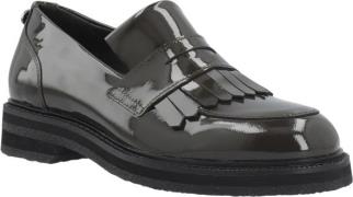 Cashott Casbetty Loafer W. Fringes Patent Leather Kvinde Coffee Loafer...