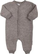 Joha Jumpsuit Str 9-12 mdr / 80 - Brun Køredragter Merino hos Magasin