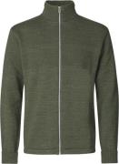 Mads Nørgaard - Copenhagen Wool Klemens Zip Knit Mand Tarmac Sweaters ...