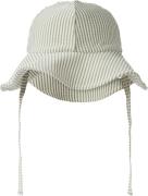 Lil' Atelier Nbmfondo UV HAT LIL Str 40/44 - Dried Sage Uv Tøj & Hatte...