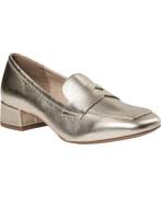 Tamaris 124309-42 Kvinde Gold Loafers Str 40 - hos Magasin