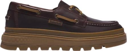 TIMBERLAND ray City Boat lug Kvinde Rootbeer Loafers Str 37 - Læder ho...