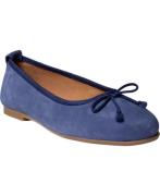 Pavement Lucy Lu Kvinde Navy Suede Ballerinaer Str 40 - Læder hos Maga...