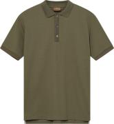 Mos Mosh Gallery Mmgharvey Polo Ss Tee Mand Olive Tree Kortærmede Polo...