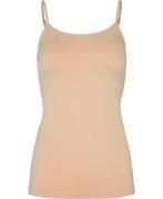 Magasin Mellanie 7 S Seamless Top Kvinde Hazelnut Tanktoppe Str L Poly...