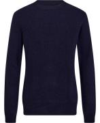 Magasin Maryn 3 RWS Fishermans Strik Lambswool Mand Navy Sweaters Str ...