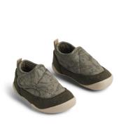 Wheat Indoor Shoe Mulle Dark Green Hjemmesko Str 23 - Uld hos Magasin