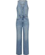 Levi's DNM Vest Widelg Jumpsuit Dive Kvinde Blå Buksedragter Str 29 - ...