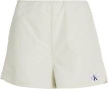 Calvin Klein Seersucker Shorts Kvinde Cga Casual Shorts Str L - hos Ma...