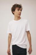 Magasin Marvin 1 G Mand Bright White Kortærmede Tshirts Str L Bomuld