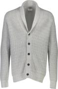 Lindbergh Shawl Collar Knit Cardigan Mand Grå Cardigans Relaxed Fit St...