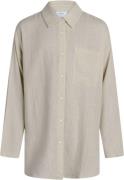 Grunt Latti LS Linen Shirt Str XL/16Y - Sand Skjorter hos Magasin