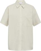 Grunt Vap Linen Shirt Str XS/8Y - Sand Skjorter hos Magasin